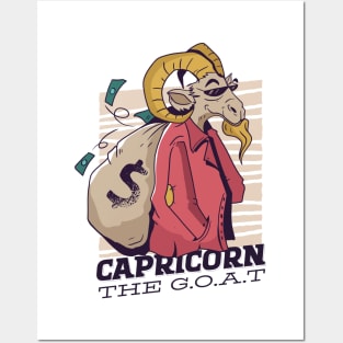 CAPRICORN THE GOAT Posters and Art